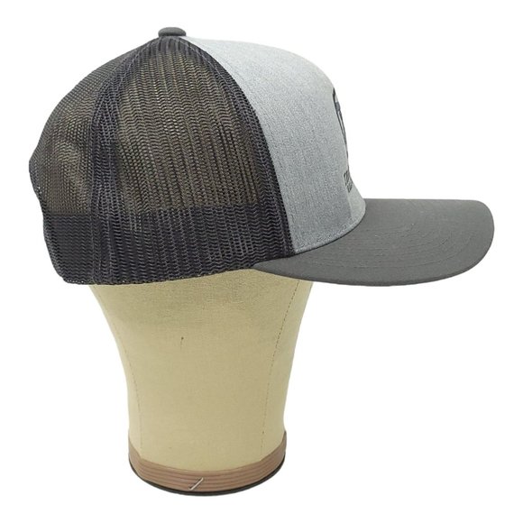 Transport Trailer Service Mesh Snapback Cap Trucker Baseball Hat Pacific Gray - Picture 8 of 12